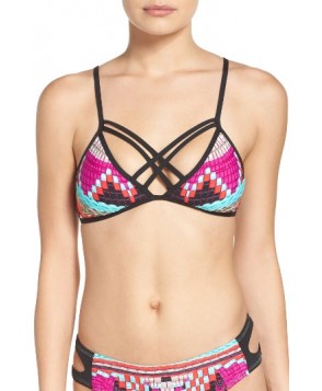 The Bikini Lab Bazket Case Bikini Top  - Purple