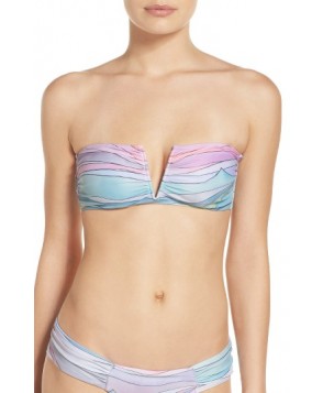 Mara Hoffman Bandeau Bikini Top - Pink