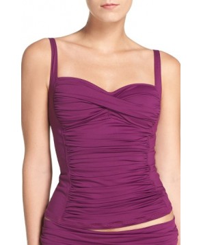 La Blanca Tankini Top - Red