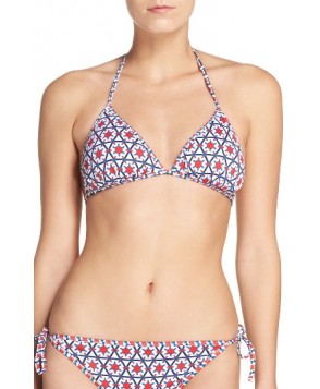 Tommy Bahama Geo-Graphy Reversible Triangle Bikini Top