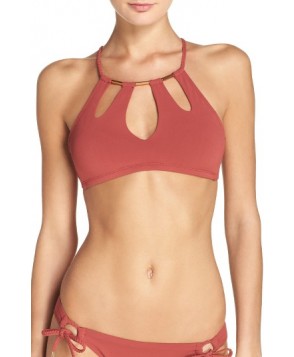 Robin Piccone Ava Bikini Top  - Red