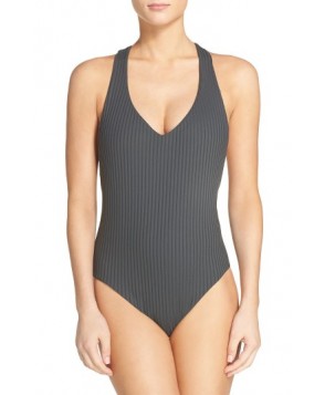 Boys + Arrows Bad News Beck One-Piece Swimsuit - Grey