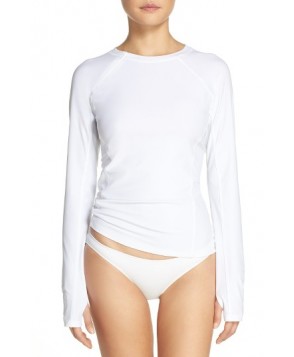 Mott 50 Zip Rashguard - White