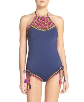 Becca Scenic Route One-Piece Swimsuit - Blue