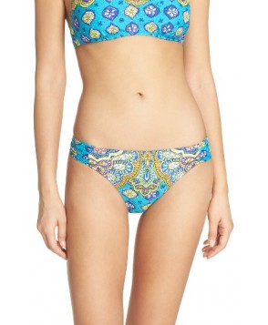 Trina Turk Corsica Bikini Bottoms - Blue/green