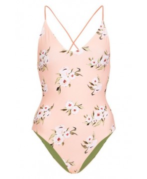 Topshop Posie Reversible One-Piece Swimsuit