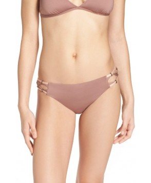 Dolce Vita Beaded Bikini Bottoms - Brown