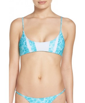 Issa De' Mar Tiare Bikini Top - Blue