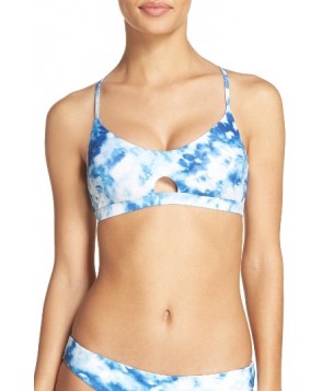 Seafolly Caribbean Ink Reversible Bikini Top US / 12 AU - Blue