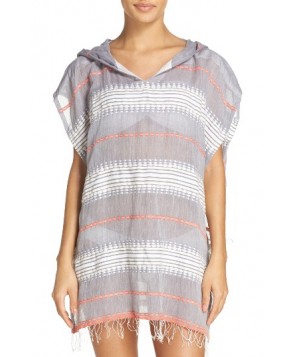 Lemlem Tabtab Cover-Up Poncho - Grey