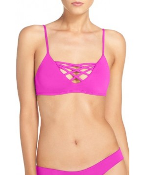  L Space Jaime Bikini Top, Size D - Pink