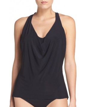 Magicsuit Behind Bars Anna Underwire Tankini Top - Black