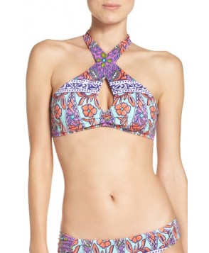 Trina Turk Balinese Batik Bikini Top