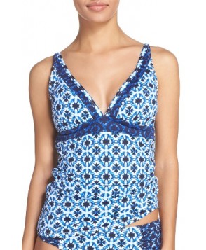 Tommy Bahama Shibori Tankini - Blue