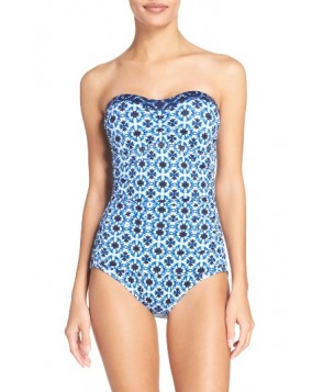 Tommy Bahama Shibori One-Piece Swimsuit