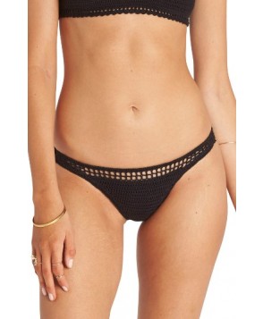 Billabong Hippie Hooray Hawaii Lo Bikini Bottoms - Black