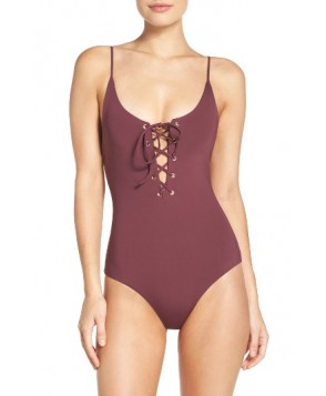 Tavik Monahan One-Piece Swimsuit - Burgundy