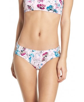 The Bikini Lab Bouquet Cutout Bikini Bottoms