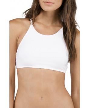 Volcom Crop Bikini Top - White