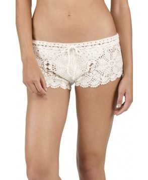 Volcom Dwell Crochet Cover-Up Shorts