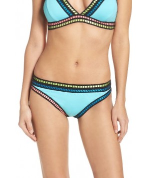 La Blanca Threading Along Bikini Bottoms - Blue