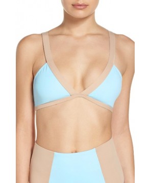 L Space Farrah Bikini Top - Blue