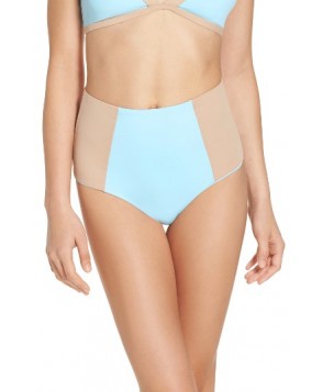 L Space Portia Reversible High Waist Bikini Bottoms