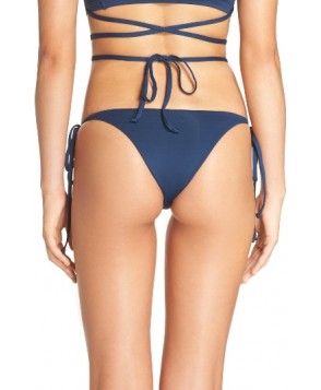 Frankies Bikinis Marley Side Tie Bottoms - Blue