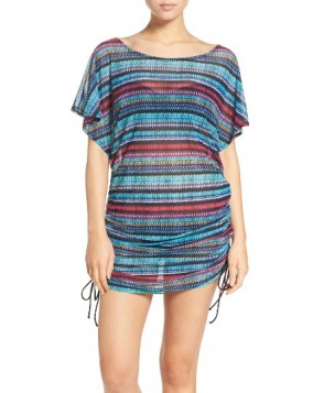 Profile By Gottex Cozumel Cover-Up Tunic - Blue