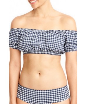 J.crew Off The Shoulder Bikini Top