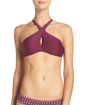 Bca Move Along Bikini Top - Burgundy