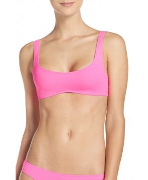 Solid & Striped Elle Bikini Top - Pink