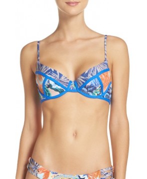 Maaji Picture This Underwire Bikini Top - Blue