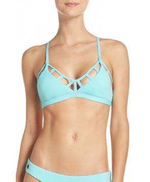 Maaji Splash Dancers Reversible Bikini Top - Blue/green