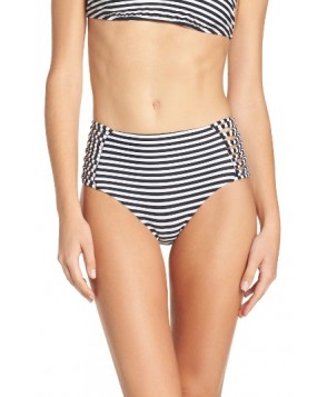 Byrds Of Paradise Morrissey High Waist Bikini Bottoms - Black