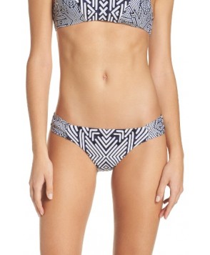 Red Carter Hipster Bikini Bottoms - Blue