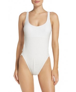 Lucky Brand Sucker For Pretty One-Piece Swimsuit - White