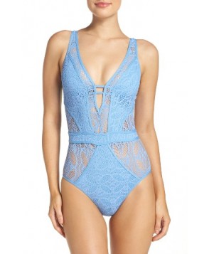 Becca Color Play One-Piece Swimsuit - Blue