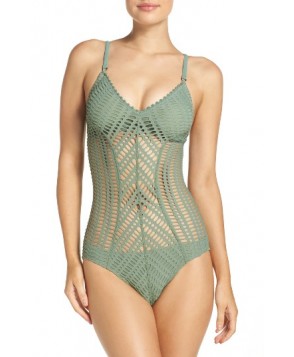 Robin Piccone Sophia One-Piece Swimsuit - Green