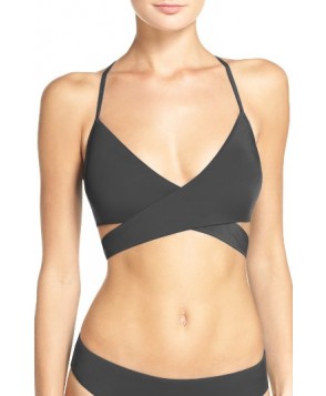 Laundry By Shelli Segal Beaded Bikini Top - Black