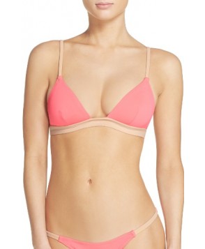 Solid & Striped Morgan Bikini Top - Pink