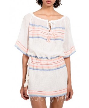 Lemlem Elsi Cover-Up Tunic - Orange