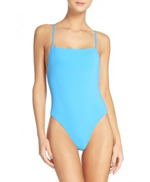 Mara Hoffman High Cut One-Piece Swimsuit