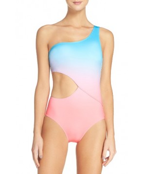 Solid & Striped Claudia One-Piece Swimsuit - Coral