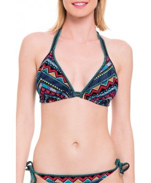 Blush By Profile Itza Maya Triangle Bikini Top F (DDD US) - Black