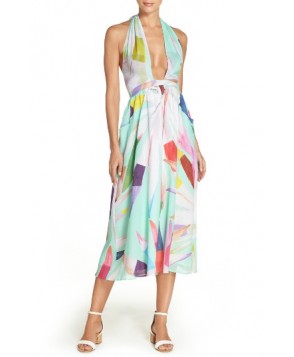 Mara Hoffman Cover-Up Midi Dress - Blue/green