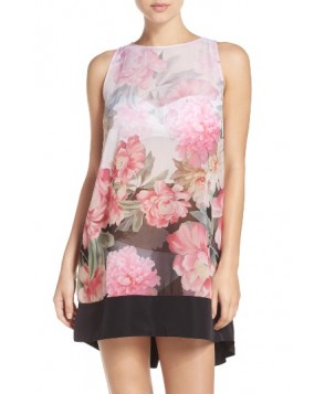 Ted Baker London Painted Posie Cover-Up Dress - Pink