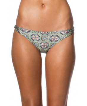 O'Neill Evelyn Classic Cheeky Bikini Bottoms - Green