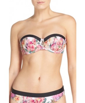 Ted Baker London Strapless Bikini Top4A/B - Pink