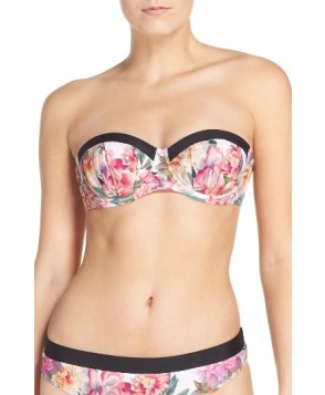 Ted Baker London Strapless Bikini Top2DD/E (DD/3D US) - Pink